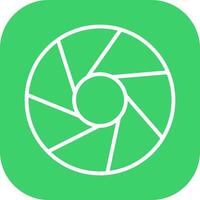 Aperture Artifacts Icon Design vector