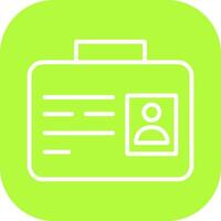 Office Card Icon Design vector