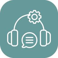 Technical Support Icon Design vector