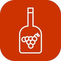 Wine Grapes Icon Design vector