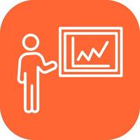 Presentation Icon Design vector