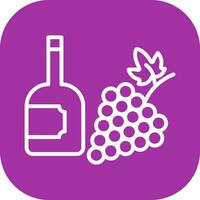 Wine Vineyard Icon Design vector