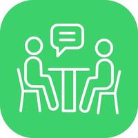 News Interview Icon Design vector