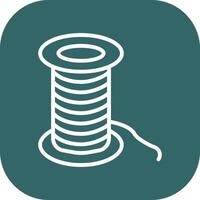 Thread Icon Design vector