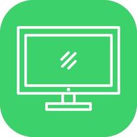 Monitor Icon Design vector