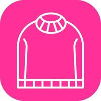 Sweater Icon Design vector