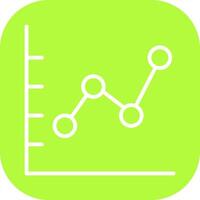 Business Graph Icon Design vector