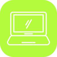 Laptop Icon Design vector