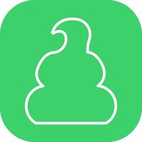 Pile of Poo Icon Design vector