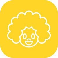 Clown Face Icon Design vector