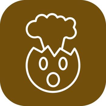 Exploding Head Icon Design vector