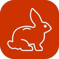Rabbit Icon Design vector