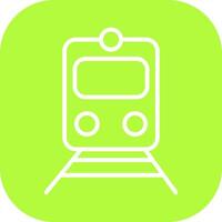 Railway Car Icon Design vector