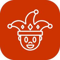 Clown Icon Design vector