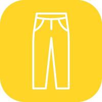 Pants Icon Design vector
