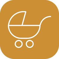 Baby Carriers Icon Design vector