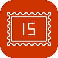 Postage Due Icon Design vector