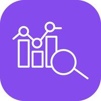 Data Analytics Icon Design vector