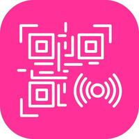 QR Code Wi Fi vector
