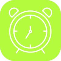 Alarm Clock Icon Design vector