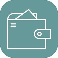 Wallet Icon Design vector