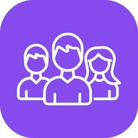 Group Photo Icon Design vector