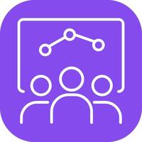 Training Program Icon Design vector
