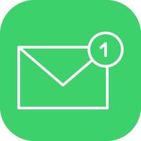 New Message Icon Design vector