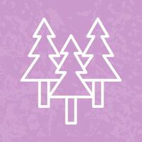 Evergreen Tree Icon Design vector