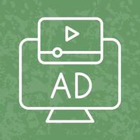 Ad Icon Design vector