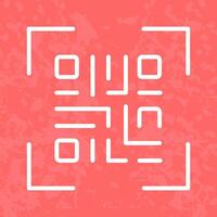 QR Code Generator Icon Design vector