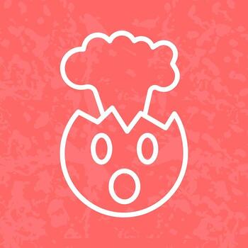 Exploding Head Icon Design vector