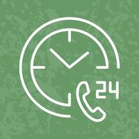 Phone Assistance Icon Design vector