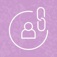 Contact Links Icon Design vector