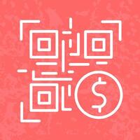 QR Code Payment Icon Design vector
