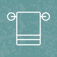 Bath Towels Icon Design vector