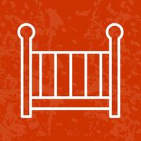 Nursery Cots Icon Design vector