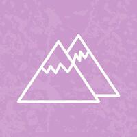 Mountain Icon Design vector