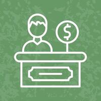 Cashier Icon Design vector