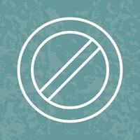 Forbidden Icon Design vector