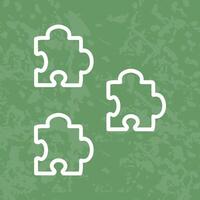 Puzzle Icon Design vector