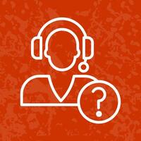 Help Request Icon Design vector