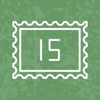 Postage Due Icon Design vector