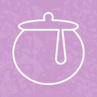 Honey Pot Icon Design vector