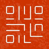 QR Code Icon Design vector