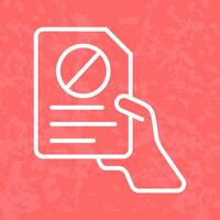 Resignation Icon Design vector