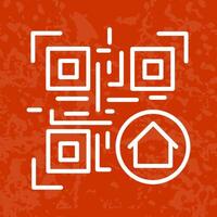 QR Code Menu Icon Design vector
