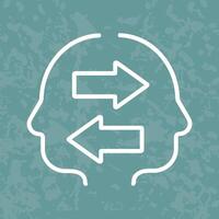 Knowledge Sharing Icon Design vector
