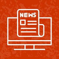 News Report Icon Design vector