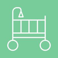 Nursery Decor Icon Design vector